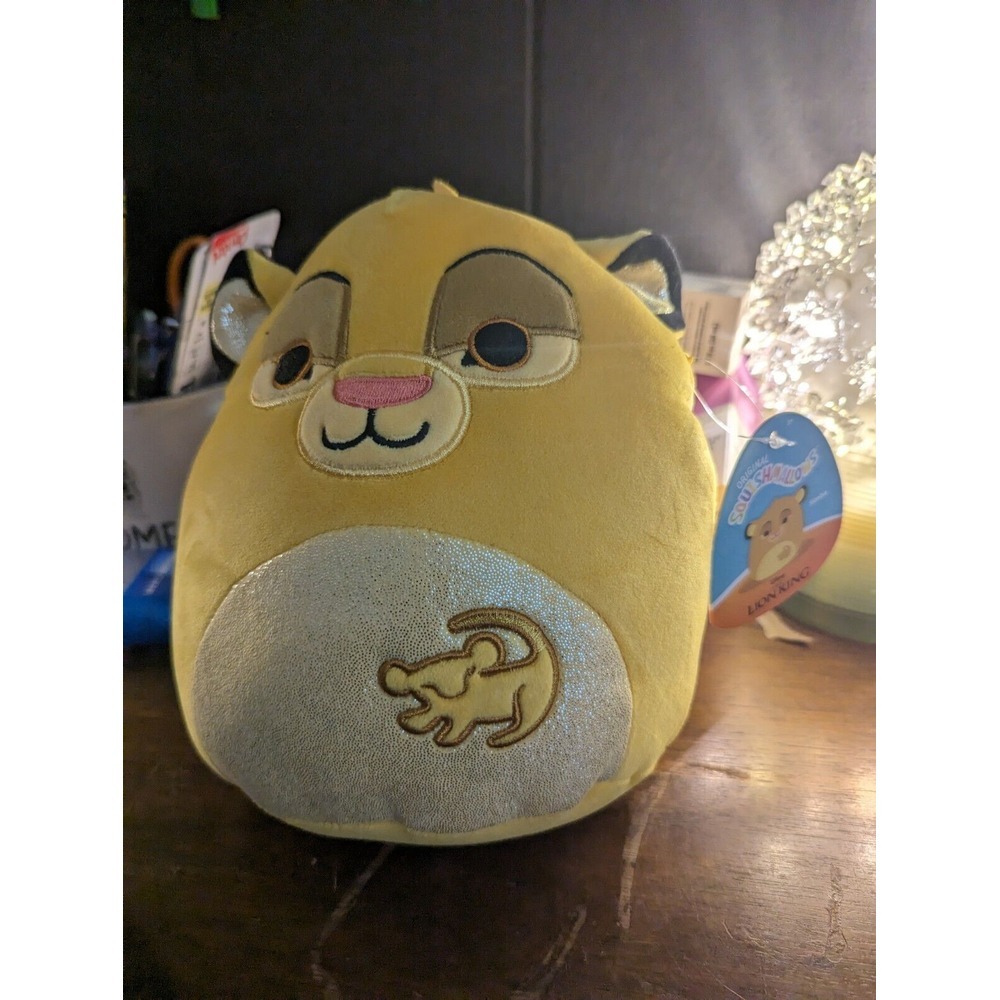 Disney Squishmallow 8" The‎ Lion King Simba PLUSH NEW